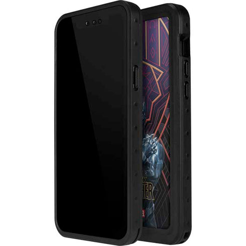 Marvel Black Panther Wakanda Salute iPhone 15 Pro Waterproof Case